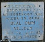 VILJOEN Ucal Omri 1922-1986