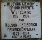 ERFMANN Nelson Friedrich Heinrich 1909-1994 & Wilhelmine 1912-1986