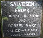 SALVESEN Reidar 1914-1980 & Doreen Mary 1920-2000
