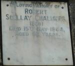 CHALMERS Robert Scollay -1964