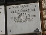VORSATZ Maria Cornelius 1927-1991