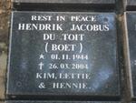 TOIT Hendrik Jacobus, du 1944-2004