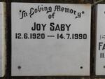 SABY Joy 1920-1990