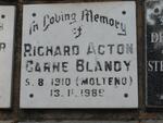 ACTON Richard Carne Blandy 1910-1982