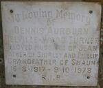 TURNER Dennis Aurburn Delville-Wood 1917-1978