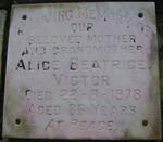 VICTOR Alice Beatrice -1978