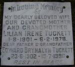 TUCKETT Edward Brynalyn 1902-1990 & Lilian Irene 1901-1978
