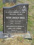 ABDUL Peter Lincoln 1953-2011