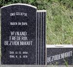 BEZUIDENHOUT Wynand Frederik 1894-1974