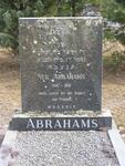 ABRAHAMS Neil 1910-1991