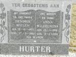 HURTER Hendrik Willem 1907-1962 & Anna Wilhelmina 1906-1999