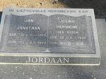 JORDAAN Jan Jonathan 1920-1993 & Josina Hermeine BOSCH 1930-2012