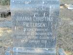 PIETERSEN Johanna Christina nee VORSTER 1876-1955