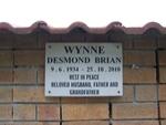 WYNNE Desmond Brian 1934-2010