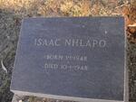NHLAPO Isaac 1948-1948