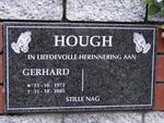 HOUGH Gerhard 1972-2005