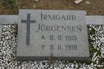 JURGENSEN Irmgaard 1915-1918