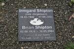 SHIPTON Brian 1939-2004 & Irmgard JURGENSEN 1942-2004