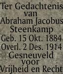 STEENKAMP Abraham Jacobus 1884-1914
