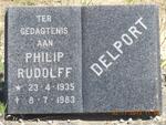 DELPORT Philip Rudolff 1935-1983
