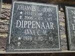 DIPPENAAR Johannes L 1931-2006 & Anna C.M. 1939-