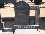 McDONALD Thomas 1881-1967 & Adriana Magdalena 1893-1957