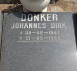 DONKER Johannes Dirk 1947-1997