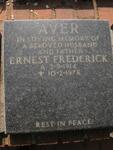 AVER Ernest Frederick 1914-1978