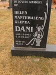 DANI Helen Manthwaleng Glenda 1974-2007