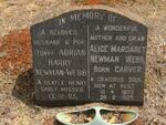 WEBB Adrian Harry, Newman -1966 & Alice Margaret CARVER 1903-1985