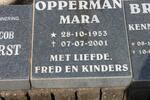 OPPERMAN Mara 1953-2001