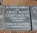 KEMPTHORNE Emily Mary -1979