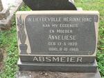 ABSMEIER Anneliese 1920-1966