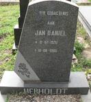 HERHOLDT Jan Daniël 1926-1965