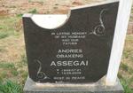 ASSEGAI Andries Obakeng 1949-2008