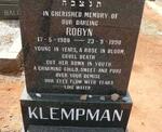 KLEMPMAN Robyn 1988-1990