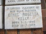 KELLY Ethel Rosetta 1896-1969