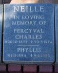 NEILLE Percyval Charles 1892-1974 & Phyllis 1894-1986