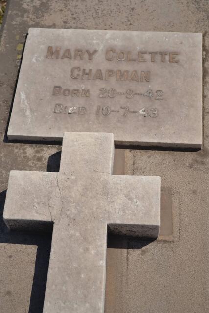 CHAPMAN Mary Colette 1942-1943