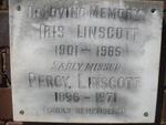 LINSCOTT Percy 1896-1971 & Iris 1901-1965
