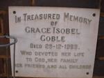 GOBLE Grace Isobel -1969