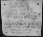 O'BEIRNE Reginald William 1886-1967 & Susanna Finlay 1895-1975