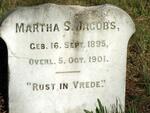 JACOBS Martha S. 1895-1901