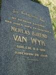 WYK Nicklas Barend, van -1916