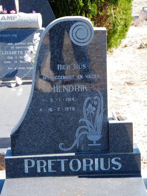 PRETORIUS Hendrik 1914-1978