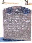 BENADE Petrus N.J. 1885-1955