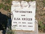 KRÜGER Elsa 1943-1945
