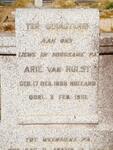 HULST Arie, van 1866-1951