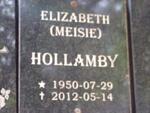 HOLLAMBY Elizabeth 1950-1912