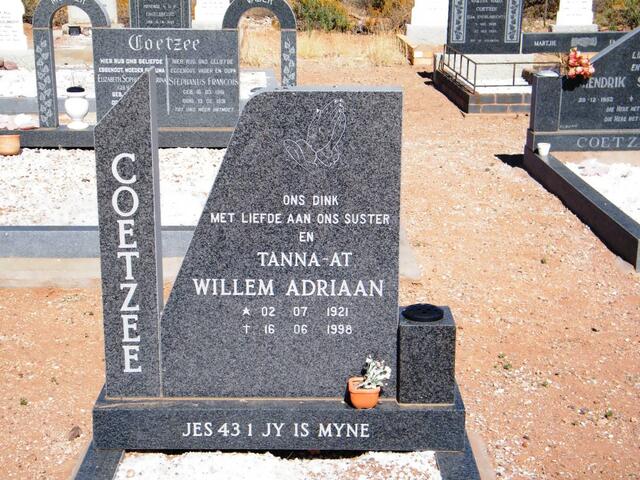 COETZEE Willem Adriaan 1921-1998
